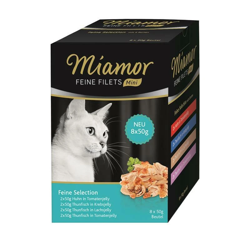 Miamor Feine Filets Multibox Feine Selection | 4 Stück 8x50g