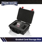 New 75+ Graded Card Storage Case Box Waterproof For Sports Trading Cards