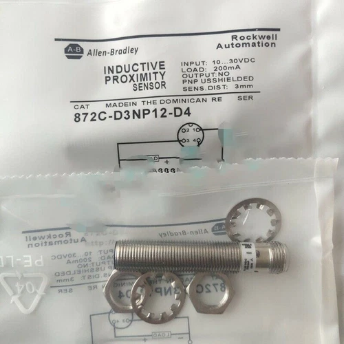 New For Allen Bradley Proximity 872C-D3NP12-D4 10~30VDC Switch Automation Sensor - Picture 2 of 3