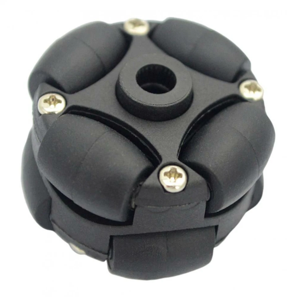 1,5 Zoll 38mm Omni Wheels Robotic Allrichtungsrad für Roboterauto Wissenschaft - Bild 4 von 4