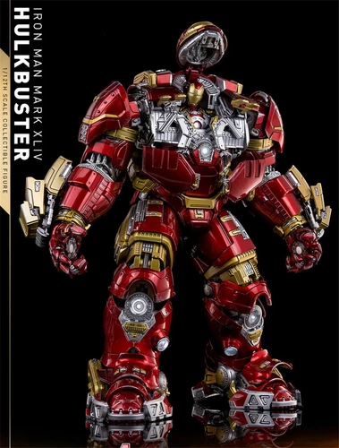 Comicave CS Hulkbuster Metal Action Figure Iron Man MK44 1/12 Light Model - Picture 4 of 5