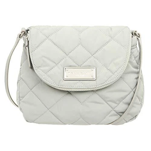 Marc Jacobs QUILTED NYLON MESSENGER BAG M0011324 071 GHOST GREY Outlet