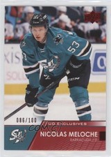 2021-22 Upper Deck AHL Exclusives 86/100 Nicolas Meloche #71 i1p