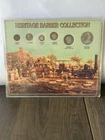 Heritage Barber Coin Collection In Display Case