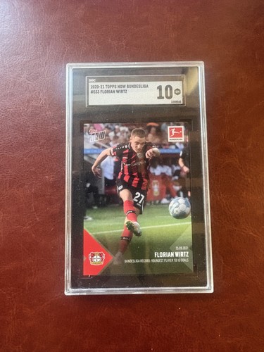 Florian Wirtz #33 2020 Topps Now Bundesliga card
