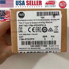 Allen-Bradley 1794-IF2XOF2I SER A FIex 2 lnpnt 2 Output Analog Module