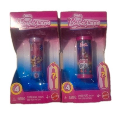 Barbie MINI BARBIE LAND SERIES 4 Color Reveal & SERIES 4 Cutie Reveal. HTF!