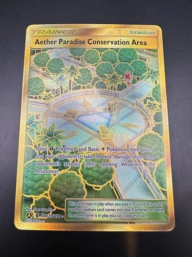 Aether Paradise Conservation Area Sv87/Sv94 Hidden Fates: Shiny Vault Holo
