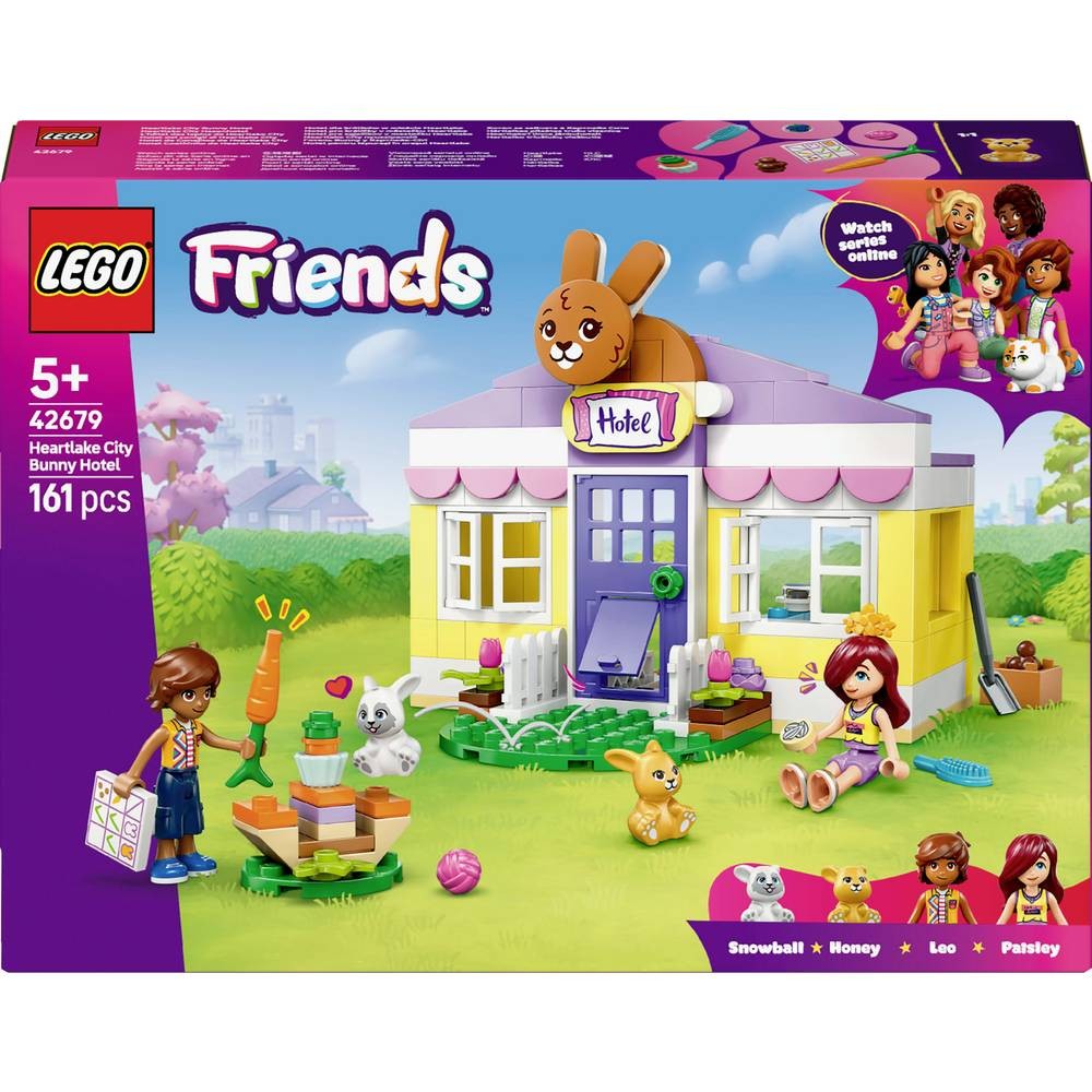 LEGO Friends 42679 L'Hôtel des Lapins de Heartlake City jeu de construction pour enfant
