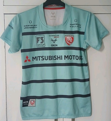 Oxen Gloucester Rugby 2019-2020 Auswärtstrikot Größe unlesbar 36" Brustumfang