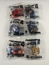 Lot of 6 McDonald's Happy Meal Toys - Star Wars: The Rise of Skywalker 2019 NEW