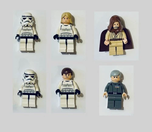 LEGO Star Wars - 6 minifigures from LEGO 10188 Death Star (2008) - see photo
