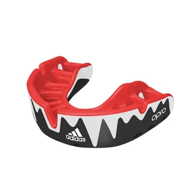 Adidas Opro Platinum Fangz Gum Shield Muay Thai Boxen Rugby Mundschutz