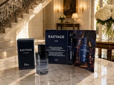 Dior SAUVAGE Eau de Parfum EDP Mini Splash 10ml 0.34oz Elixir Spray Sample Vial