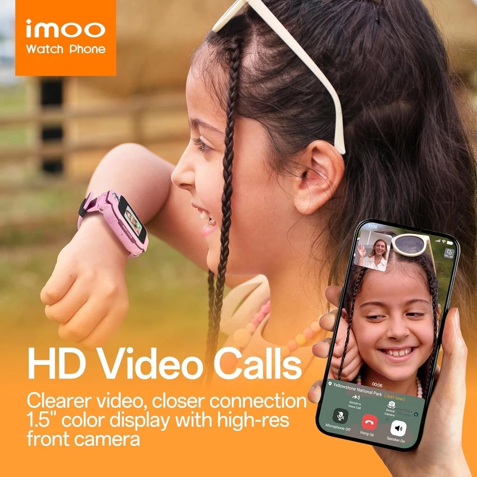imoo Z3 Kids Smartwatch Phone, 4G Video & Calls and GPS Tracking with Real-Time - Image 3 of 4