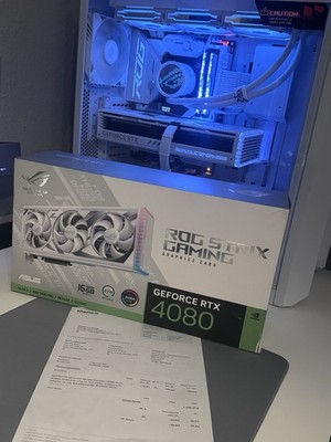 ASUS ROG Strix RTX 4080 White Edition 16GB | OVP | Rechnung | Top Zustand