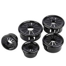10mm - 100mm Plastic Grommet PC Computer Desk Table Cable Tidy Wire Hole Cover