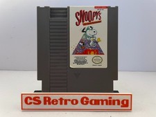 Snoopy Silly Sports (Nintendo NES) Authentic Cleaned Tested Working Free Ship