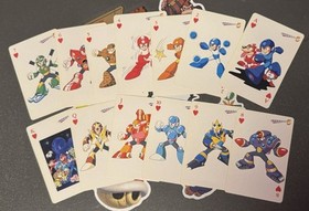 Capcom Playing Cards Famicom Magazine Rock Man Street Fighter 1993 Japan Import