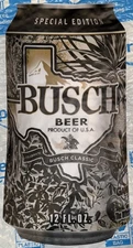 Unique Special Edition Busch Beer Can Sticker 10 X 5