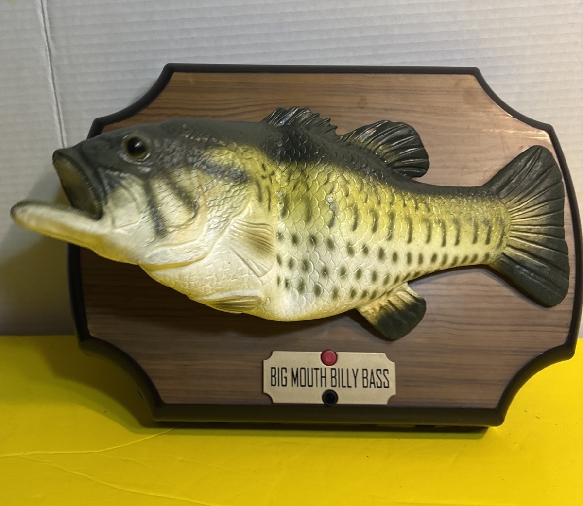 Vintage Big Mouth Billy Bass 1999 – Poisson Chantant Testé, Fonctionne Parfaitement, Excellent état
