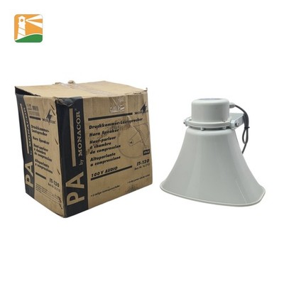 Monacor Horn Speaker IT-130. Variable Weather Proof Design. Made in Germany