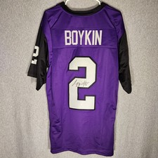 Signed TCU Trevone Boykin Jersey Horned Frogs Texas Christian Football Autograph