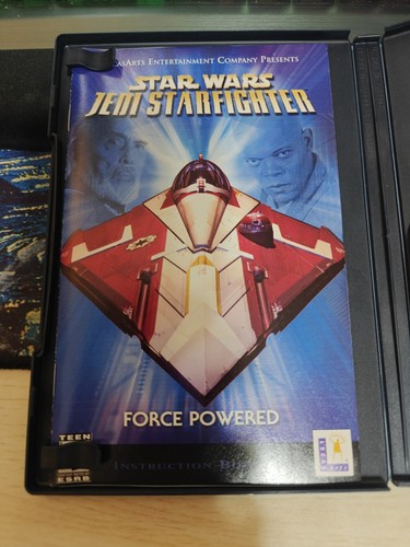Star Wars Jedi Starfighter, Playstation2 PS2 CIB, W Reg Card, Clean Working Disc - Afbeelding 6 van 11