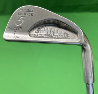 PING Karsten 1 PAT Pending 5 Iron steel Shaft RH 38.5'' Excellent condition K67