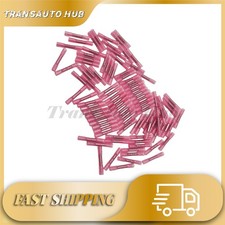 100PCS Heat Shrink Wire Connectors Waterproof Fit 22-16 AWG Butt Seal Terminals