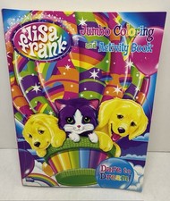 Lisa Frank Jumbo Coloring  Activity Book Dare To Dream