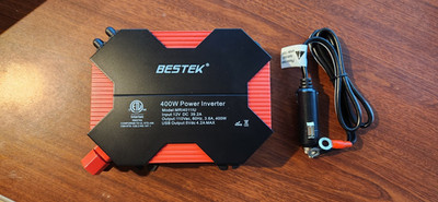 BESTEK 400W Car Power Inverter DC 12V to AC 110V Car Plug Inverter Adapter Power