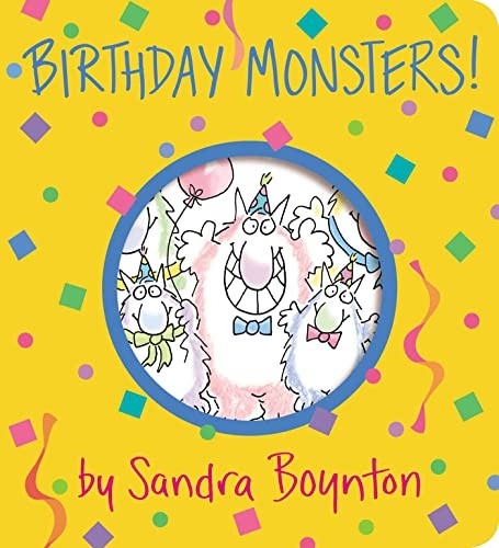 Sandra Boynton - Birthday Monsters! - Board Book - J245Z-image