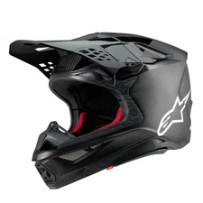 Alpinestars Supertech S-M10 Fame Helmet (Small, Black/Carbon)