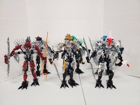 LEGO BIONICLE All 6 Titan Barraki Ehlek/Brutaka MOC Crossover 8920/8734 