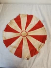 1964 GI Joe VTG Hasbro 12” Fighter Pilot / Freefall Red & White Parachute