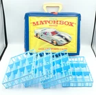 *Read Vintage Matchbox Collectors Case Holds 48 Cars Lesney England 1968