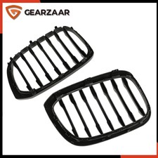 Kühlergrill Ersatz für BMW X3 G01 X4 G02 18-21  Hochglanz Schwarz Einzelne Zeile