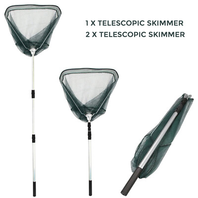Fischernetz Teich Schwimmbad Reiniger Laubsammler Entferner Skimmer Handgerät