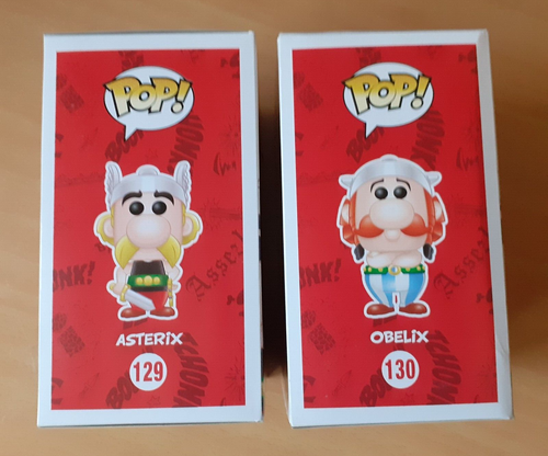 Funko Pop ASTERIX et OBELIX **129**- **130** / NEUF - Imagen 4 de 5