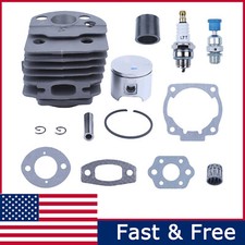 Cylinder Piston Kit w/ Intake for Husqvarna 50 51 55 55 Rancher Nikasil 46mm