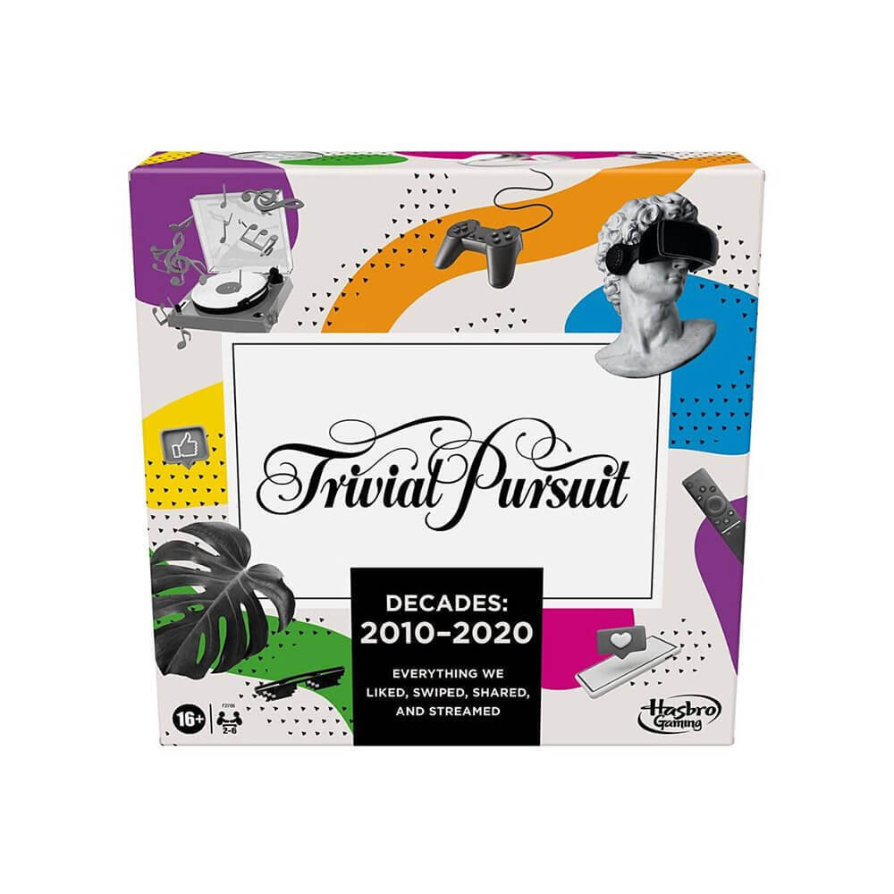 Hasbro Gaming Trivial Pursuit Decades 2010 - 2020 Pop