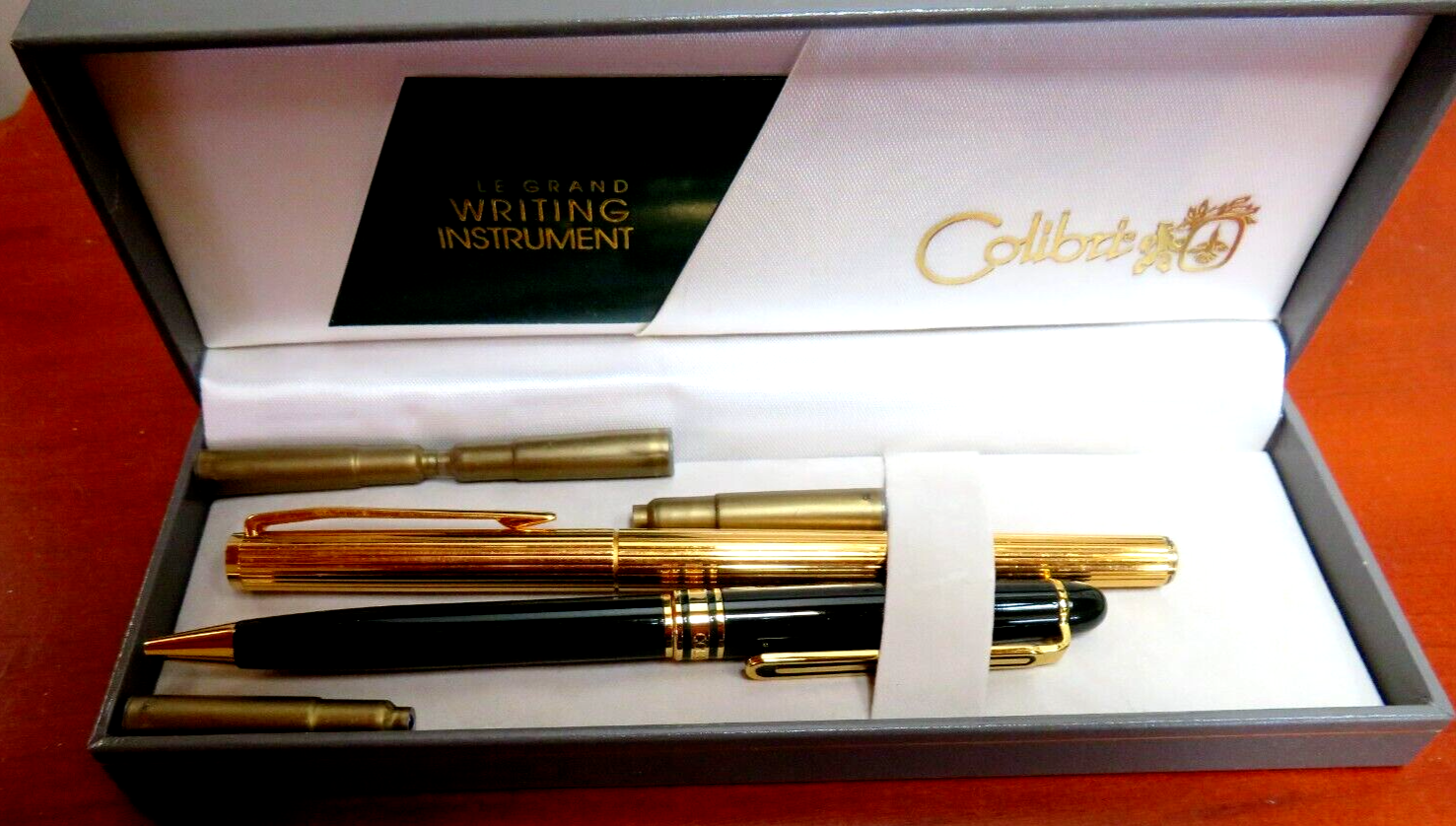 COLIBRI PEN Set Fountain & Ballpoint Pen Four 4 Refills New in Box