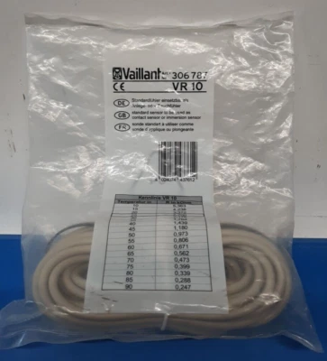 Vaillant Standardfühler VR 10 306787 Thermostatsensor Calor Matic - Bild 1 von 2