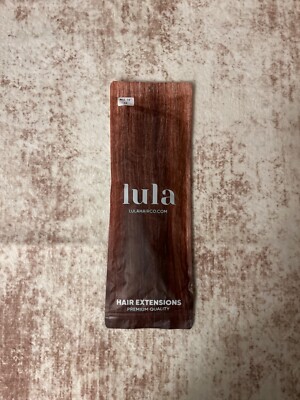 Lula Hair Extensions Premium New ~Med Brown 18'' #4B #H27