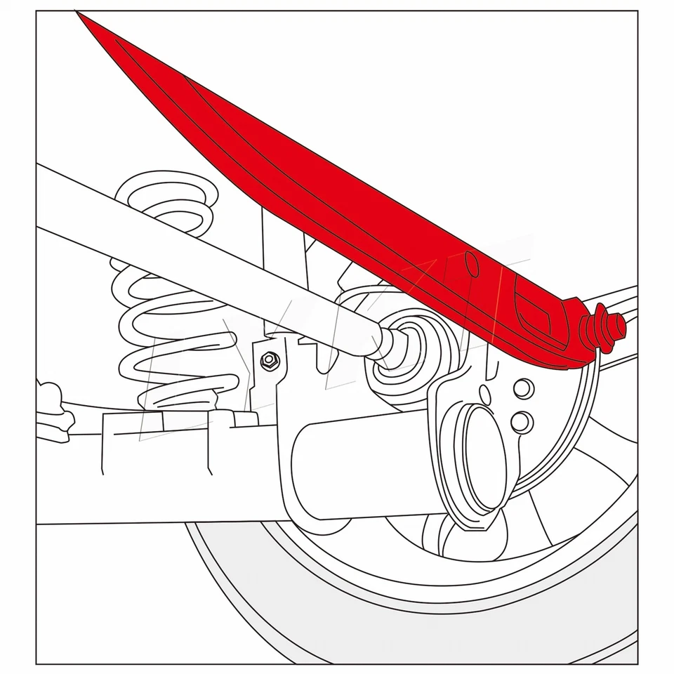 LYKT 2pcs Adjustable Rear Camber Arms Alignment Kit for Smart Fortwo 2011-2018 Foto 2 de 4