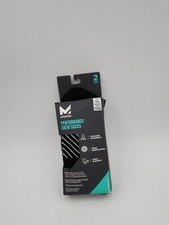 Mission Performance Crew Socks 2 Pairs - Large / Men's 8-12 Women's 10-13