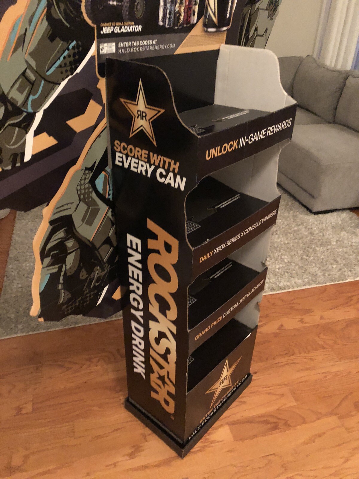 HUGE! HALO Infinite Video Game STANDEE STORE DISPLAY XBOX Rockstar