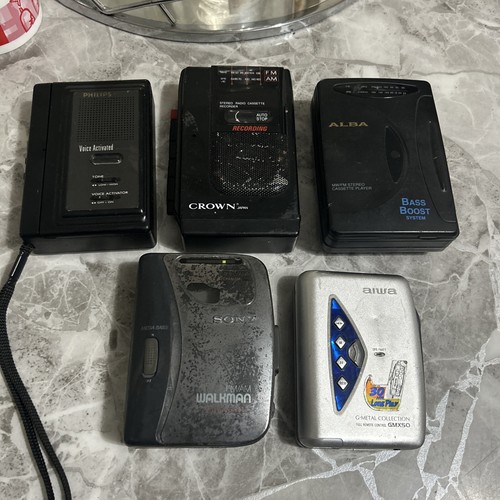 Sony Walkman Bundle Radio cassette player Spares Repairs Job Lot Bundle