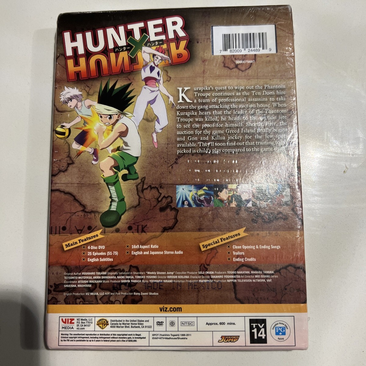 HANTER×HUNTER 4体セット Brand New Hunter x Hunter Set 4 [DVD] Boxed Set, Amaray Case